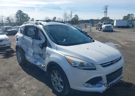 2014 Ford Escape Titanium из США, поврежденный, VIN 1FMCU0J92EUC50740